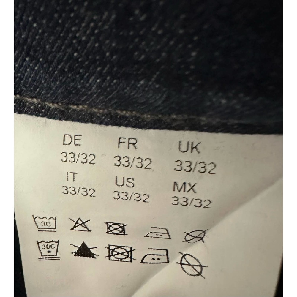 Boss Hugo Boss Men’s Jeans Size 33x32 (32x30.5) Stretch Straight Leg - Picture 7 of 11